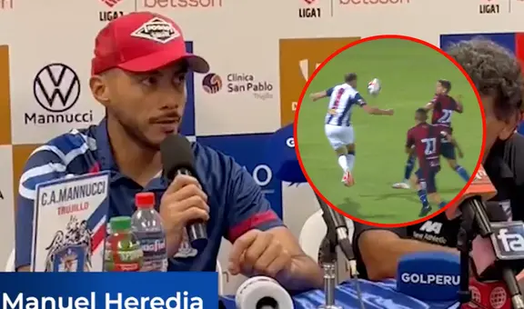 Las polémicas declaraciones de Heredia sobre la calibración del VAR en el segundo gol de Alianza