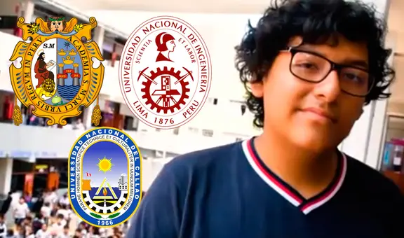 Franco Ramírez: así logró ingresar en el primer puesto a la UNMSM, UNI y UNAC sin terminar el colegio