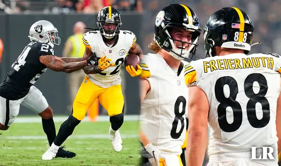 ¡Segunda victoria! Pittsburgh Steelers vencen 23-18 de visita a Raiders por la semana 3 de la NFL