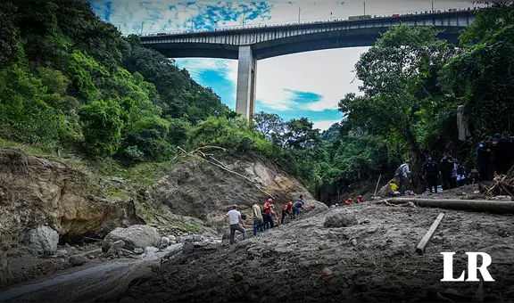 Crecida de río en puente El Naranjo deja al menos 6 muertos y 13 desaparecidos en Guatemala