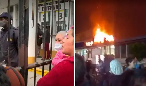 Puente Piedra: pacientes pierden citas luego de incendio en hospital Carlos Lanfranco la Hoz