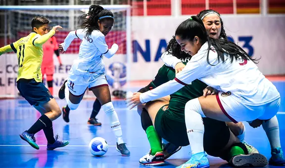 ¡La Vinotinto sigue en pie! Venezuela golea a Ecuador y se mantiene con chances en la Copa América de Futsal