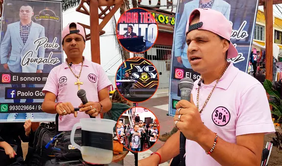 Paolo González, el colombiano que integró NICHE y hoy canta en las calles del CALLAO