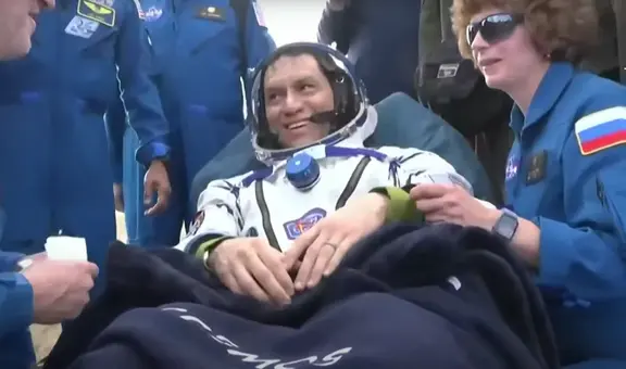 Llega a la Tierra el astronauta Frank Rubio tras quedarse más de 1 año en el espacio