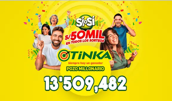 La Tinka: resultados, jugada ganadora y sorteo del 27 de septiembre