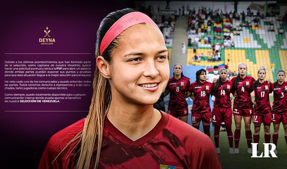 Deyna Castellanos sobre división en Vinotinto propone: "Abrir un espacio donde ambas partes puedan exponer sus puntos"