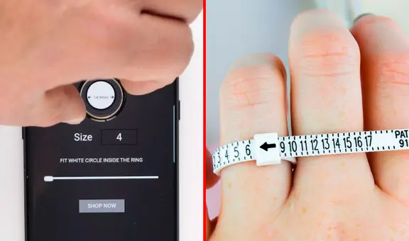 ¿Cómo usar Ring Sizer, la app que te ayuda a sacar las medidas de tu dedo para anillos?