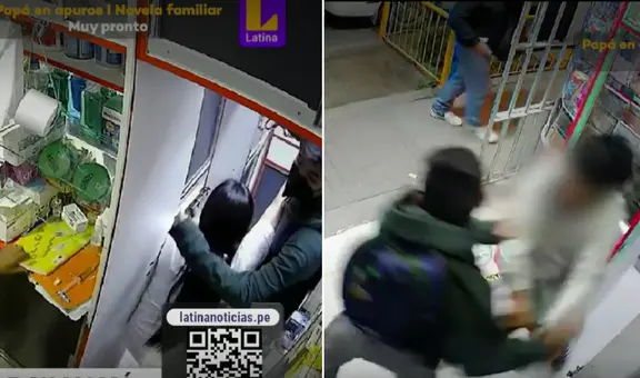 Puente Piedra: hijo defiende a su mamá de ladrón y frustra asalto de una botica