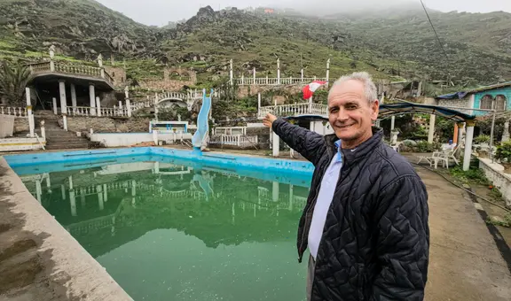 Se enamoró de una peruana y vino a Perú desde Yugoslavia para construirle una piscina en lo alto de VMT