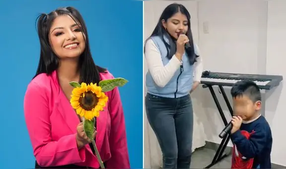 Hijo de Nickol Sinchi enternece las redes al cantar junto a su mamá: “Hermosura”