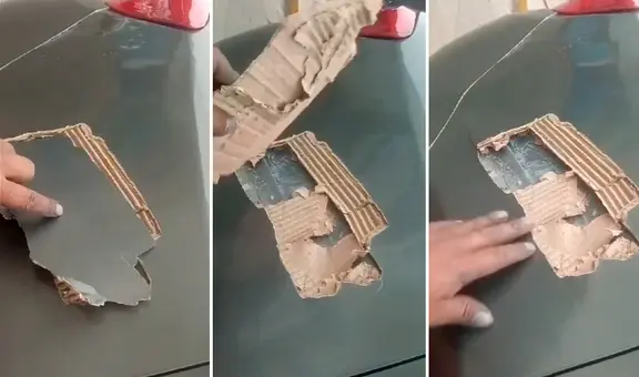 Peruano manda a reparar su auto al mecánico tras sufrir golpe y queda en shock: “Es fibra de ‘cartono’”