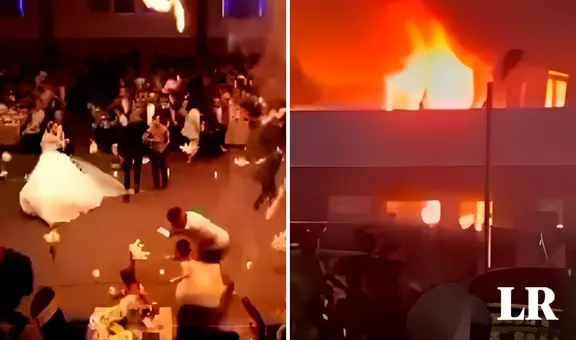 Así inició el incendio en boda de Irak que dejó 114 muertos: pirotécnicos prendieron el techo