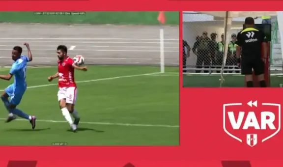 Binacional y el insólito penal no cobrado por una mano clarísima de un jugador de Comercio