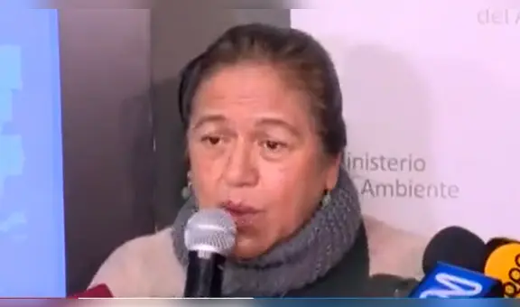 "Nos bañaremos con tacita": ministra del Ambiente pide reusar agua durante corte masivo de Sedapal