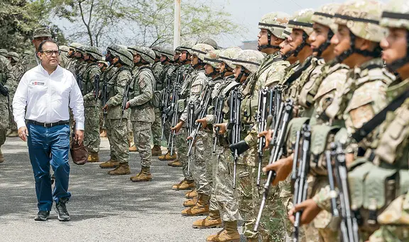 Alberto Otárola vuelve a imputar a las FF. AA. las muertes en protestas