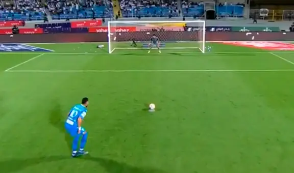 Neymar no aprende: el increíble penal que falló con Al Hilal tras volver a dar saltitos