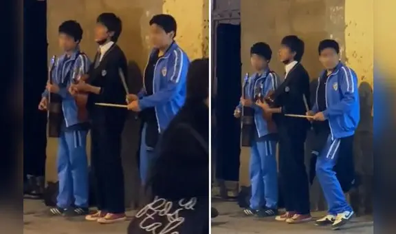 Escolares de Cusco cantan en las calles para su viaje de promoción: “Eso sí es compañerismo”
