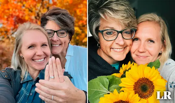 Mujer de 33 años se casó con su profesora de 58 tras meses de relación: “La edad no nos importa”