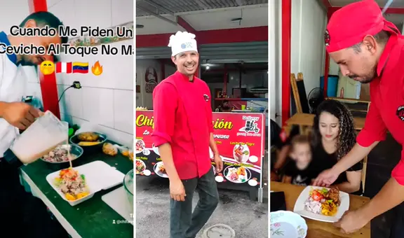 Venezolano la rompe con CEVICHE al abrir su local de comida de PERÚ en su país: “Sale hasta de noche”