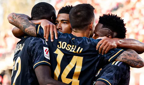 ¡Abraza la punta! Real Madrid goleó 3-0 a Girona y se convirtió en el nuevo líder de LaLiga