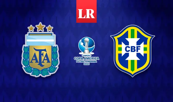 Argentina vs. Brasil EN VIVO: hora y dónde ver la final de la Copa América de Futsal Femenino 2023