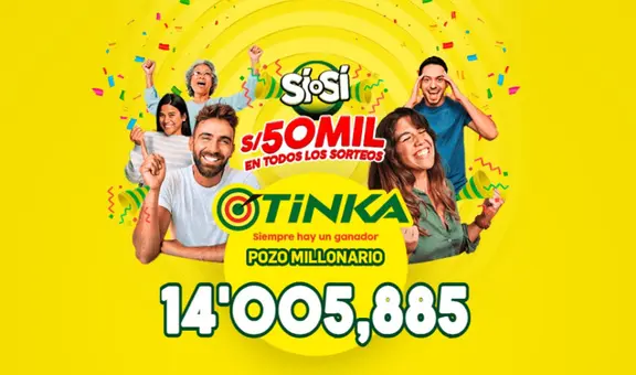 Pozo Millonario EN VIVO: últimos resultados de La Tinka, Boliyapa, Sí o Sí y más hoy, 1 de octubre