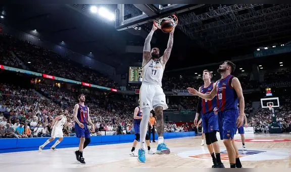 Real Madrid derrotó 86-79 al Barcelona en el clásico español de baloncesto por la Liga Endesa 2023