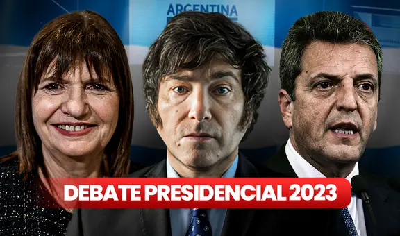 Debate presidencial 2023: Milei, Bullrich y Massa compartieron sus propuestas a Argentina