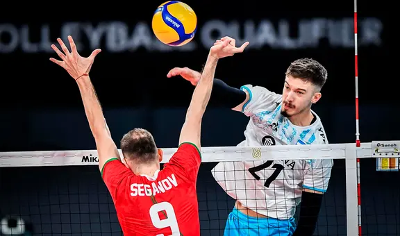 ¡Triunfazo con garra! Argentina sufrió, pero venció 3-0 a Bulgaria por el Preolímpico de Vóley