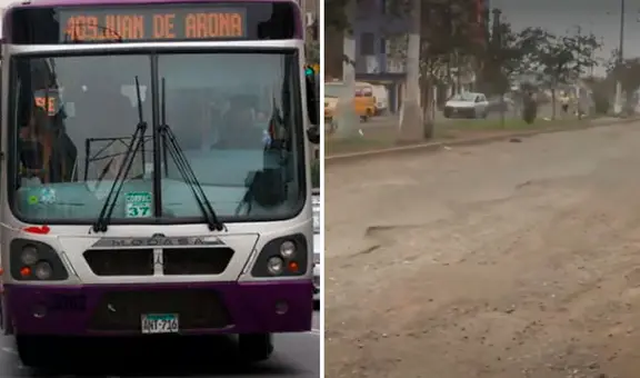 Vocero de Corredor Morado a la Municipalidad de Lima: "Son 9 meses pidiendo que arreglen las pistas"