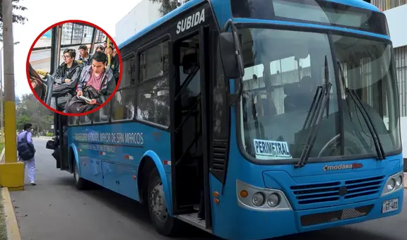 Conoce al 'Burrito', el bus que recorre varios puntos de Lima y traslada gratis a los alumnos de la UNMSM
