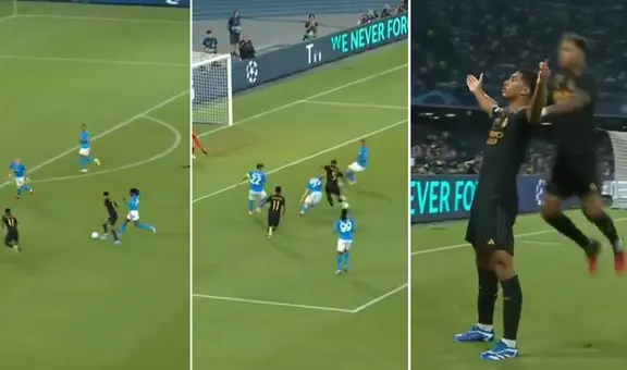 El golazo que anotó Jude Bellingham para el Real Madrid en la Champions League