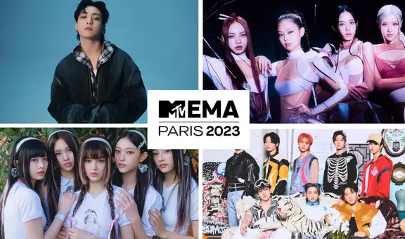 MTV EMAs 2023 nominados: Jungkook de BTS, Stray Kids y más idols k-pop que compiten en los premios