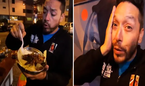 Mexicano impresionado al probar anticucho con pancita: “Perú, me has sorprendido en todos los niveles”