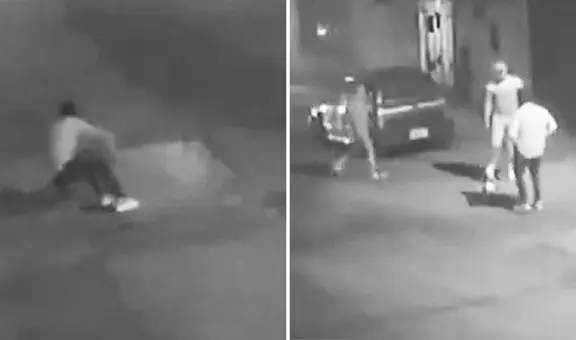 Arequipa: cámaras captan a delincuentes cuando disparan a hombre para robarle y lo dejan gravemente herido