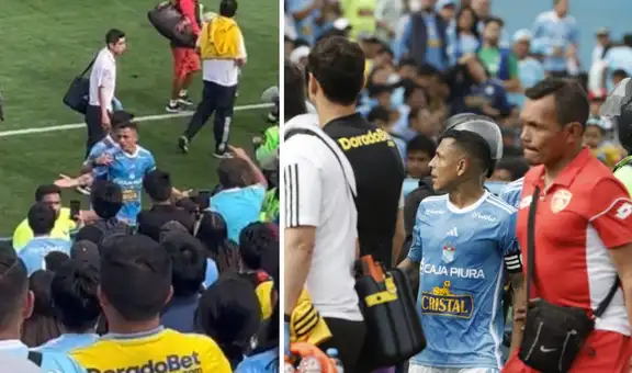 Yotún protagonizó tenso momento: encaró y discutió con hinchas pese a que Cristal vence a Huancayo