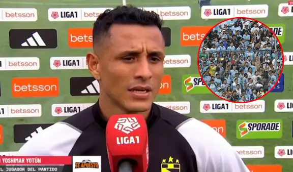 Yoshimar Yotún y su frío mensaje hacia los hinchas tras el triunfo de Sporting Cristal