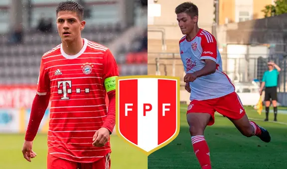 'Joya' del Bayern Munich con doble nacionalidad sería convocado a la selección peruana sub-23