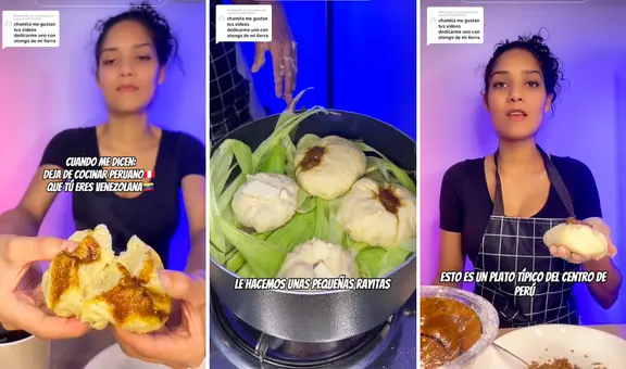 Venezolana sorprende al preparar OTONGO y usuarios reaccionan: “De JAUJA para el mundo”