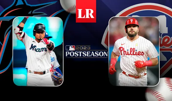 Miami Marlins vs. Phillies EN VIVO: ¿a qué hora y dónde ver el juego 2 por los playoffs de la MLB?