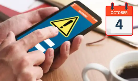 ¿Qué sucederá este 4 de octubre y por qué miles de usuarios de celulares están preocupados?