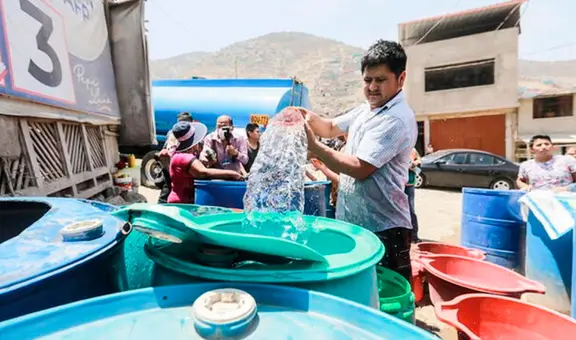 Corte de agua en San Juan de Lurigancho: ¿qué zonas no tendrán el servicio desde este 6 de octubre?