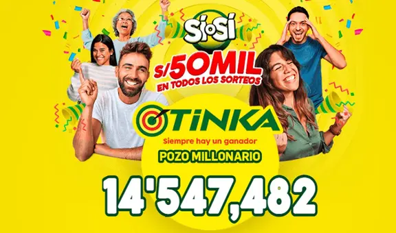 La Tinka: resultados y números ganadores del sorteo del miércoles 4 de octubre de 2023