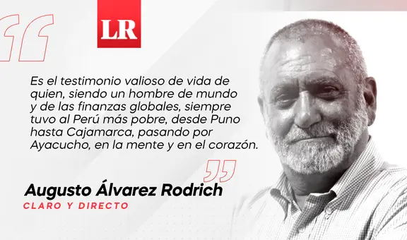 El testimonio valioso de vida de PPK, por Augusto Álvarez Rodrich