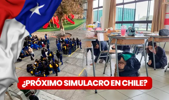 Simulacro nacional 2023: ¿cuándo es el próximo en Chile?