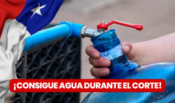 Corte de agua en Santiago: ¿dónde encontrar los puntos de abastecimiento de Aguas Andinas?