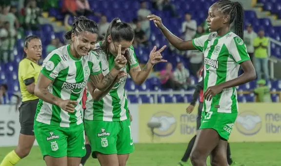 ¡Victoria verdolaga! Atlético Nacional goleó 3-0 a Caracas en su debut por la Libertadores Femenina
