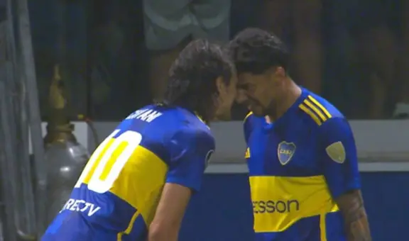 ¡Silencia el Allianz Parque! Cavani anota el 1-0 de Boca Juniors y le está dando el pase a la final