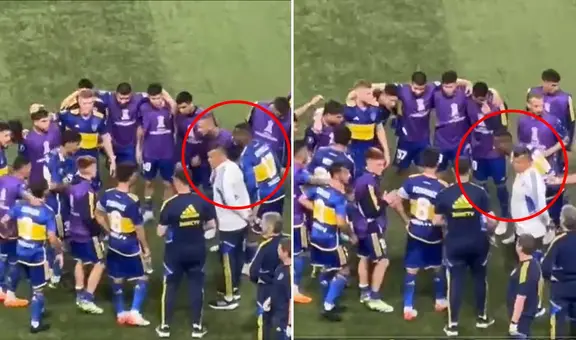 La efusiva arenga de Advíncula hacia sus compañeros que no se vio en TV minutos antes de los penales