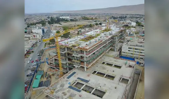 Obra de hospital de Tacna lleva tres años paralizada
